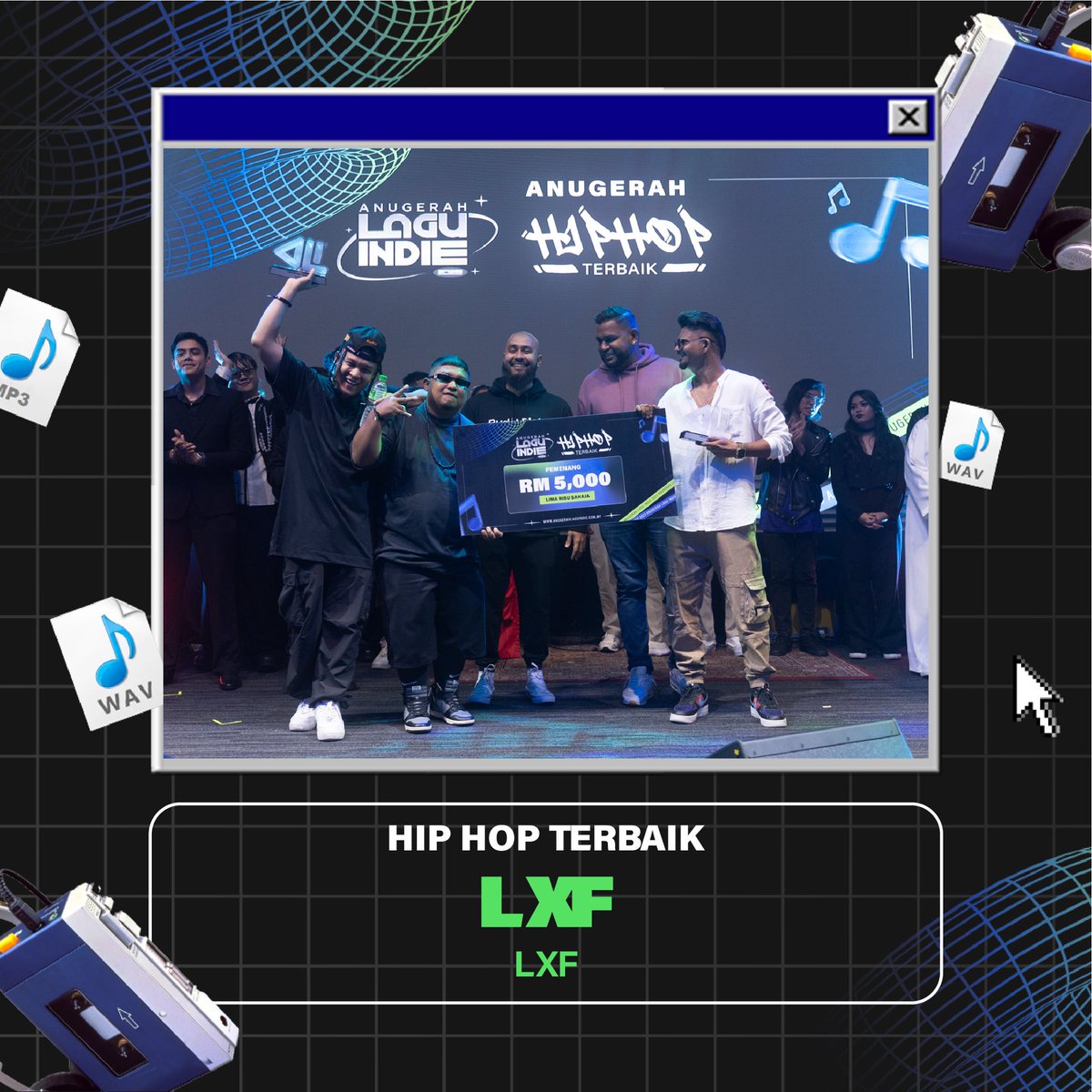 “Dan paling penting penat biar berbayar” 💯

<a href="/lawalahfamilia/">Lawalah Familia (LXF)</a> bawa pulang Anugerah 🎤 Hip Hop🎤 Terbaik di Anugerah Lagu Indie 2023! 💚🤍💙

#ALI2023