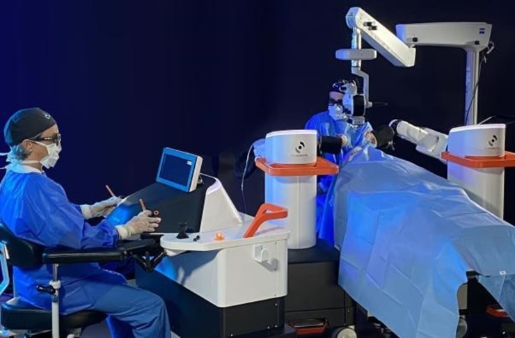 .@acusurgical announces first clinical use with Luca™, the world’s first bi-manual ophthalmology robot! Learn more: surgicalroboticstechnology.com/news/acusurgic… #roboticsurgery #healthcare #medicaldevices #surgicalrobotics #ophthalmology #surgicalroboticstechnology
