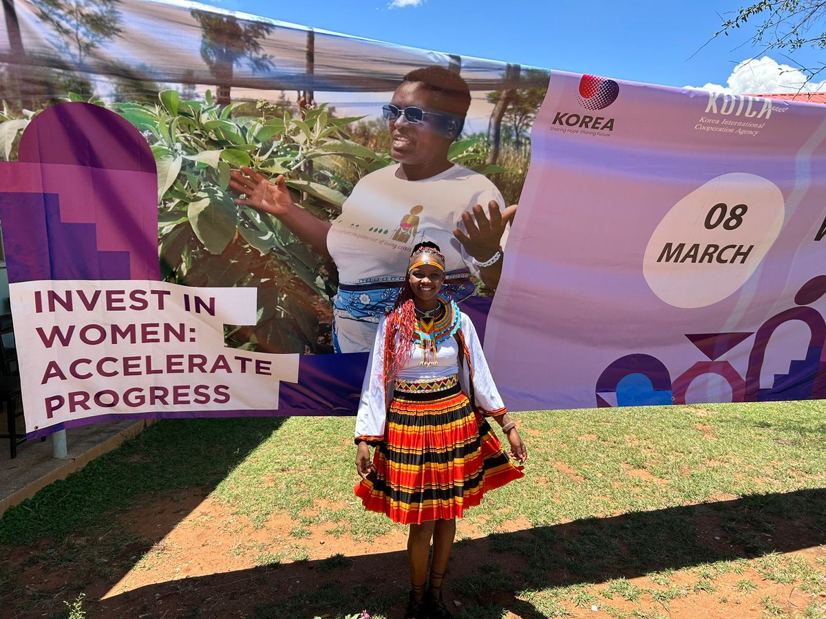 Thrilled to be part of the #IWD2024 celebration in Morpus,West Pokot County! Today,let's reaffirm our commitment to invest in women.Empowering women isn't just the right thing to do,it's the smart thing.Let's create opportunities,break barriers,and accelerate positive change.