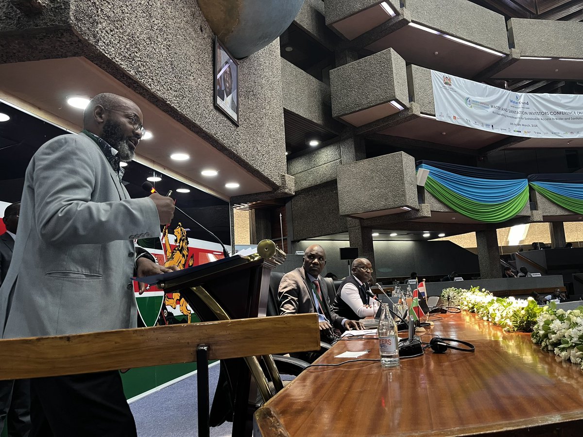 NLinKenya's tweet image. At Water and Sanitation Investors Conference 2024, we led a pivotal side event at KICC with deep discussions on water sector financing. Together, we&apos;re pioneering pathways for a sustainable water future. 💧 #InvestInWater #WASIC2024&quot;
