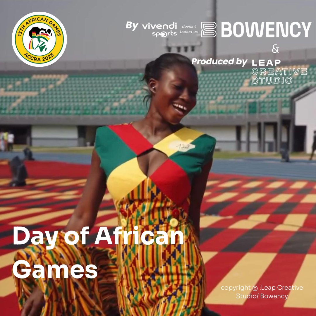 Welcome to ghana 📷
Welcome to the 13th African Games
The opening ceremony is coming

#TeamWorkGhana #JeuxAfricainsGhana #EnsemblePourLesJeux #OrganisationParfaite #EspritdEquipe #Ghana2024 #CompetitionUnie #ExcellenceGhana #SolidaritéSportive #EnsembleVersLaVictoire
