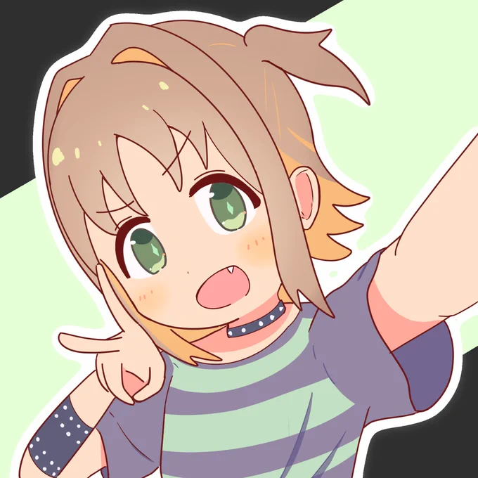 自撮り送られたい#おにまい #おにまいお絵描き 