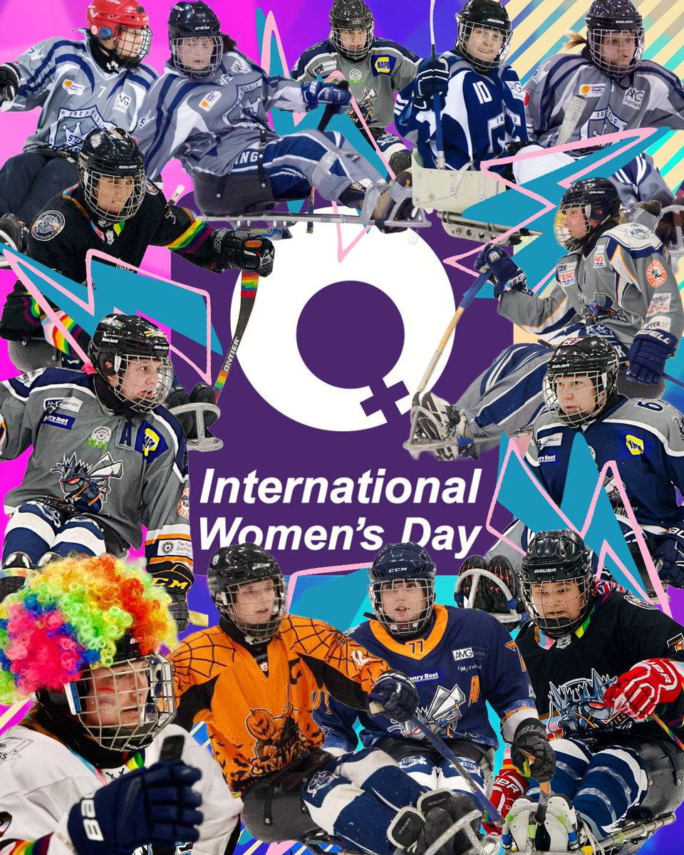 ♀️ International Women's Day 2024 ♀️ Happy #InternationalWomensDay    Big stick tap to all the amazing women playing the ##ParaIceHockey and to all the amazing female players we've had over the years here in #Sheffield 💪🏒👑 #HailToTheKings 👑 #IWD2024 #HockeyIsForEveryone