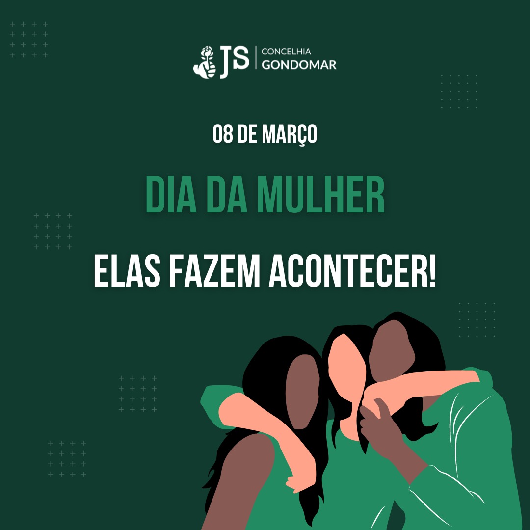 JS_Gondomar's tweet photo. Neste Dia Internacional da Mulher estamos ao lado de todas as mulheres deste país, das mulheres que constroem um Portugal Inteiro com muita luta, que permitem que o país avance porque elas fazem aquilo que ninguém faz! 1/2 https://t.co/DRlwlnqUDw