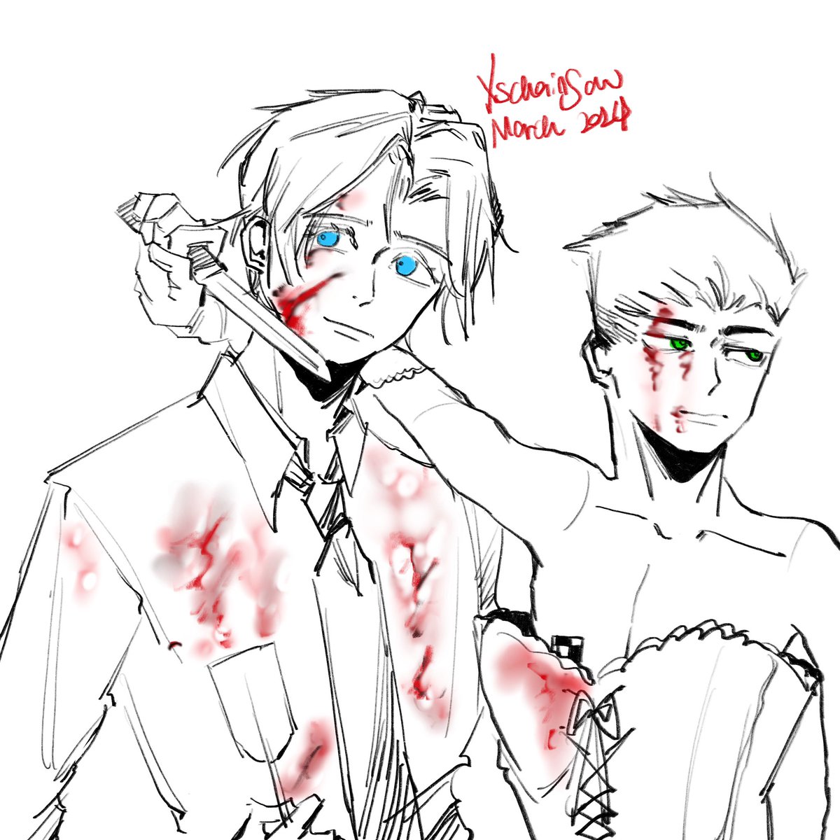 chainsawslen's tweet image. pov: u r Bruce Wayne and this is ur sons halloween customers

#timedrake #damianwyane