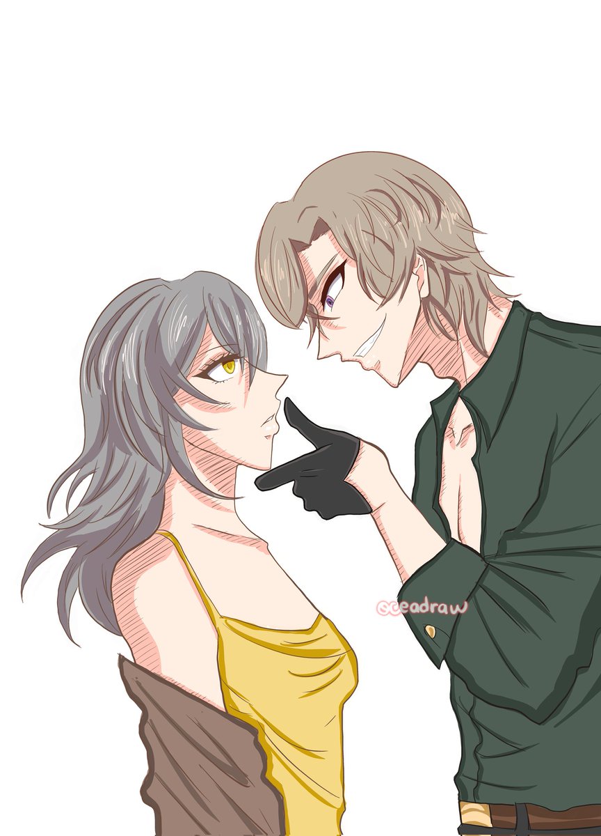 oceadraw's tweet photo. Aventurine and MC ✨️ #Aventurine #AventurineHSR #崩壊スターレイル #Penacony https://t.co/68ZE8wkvHF