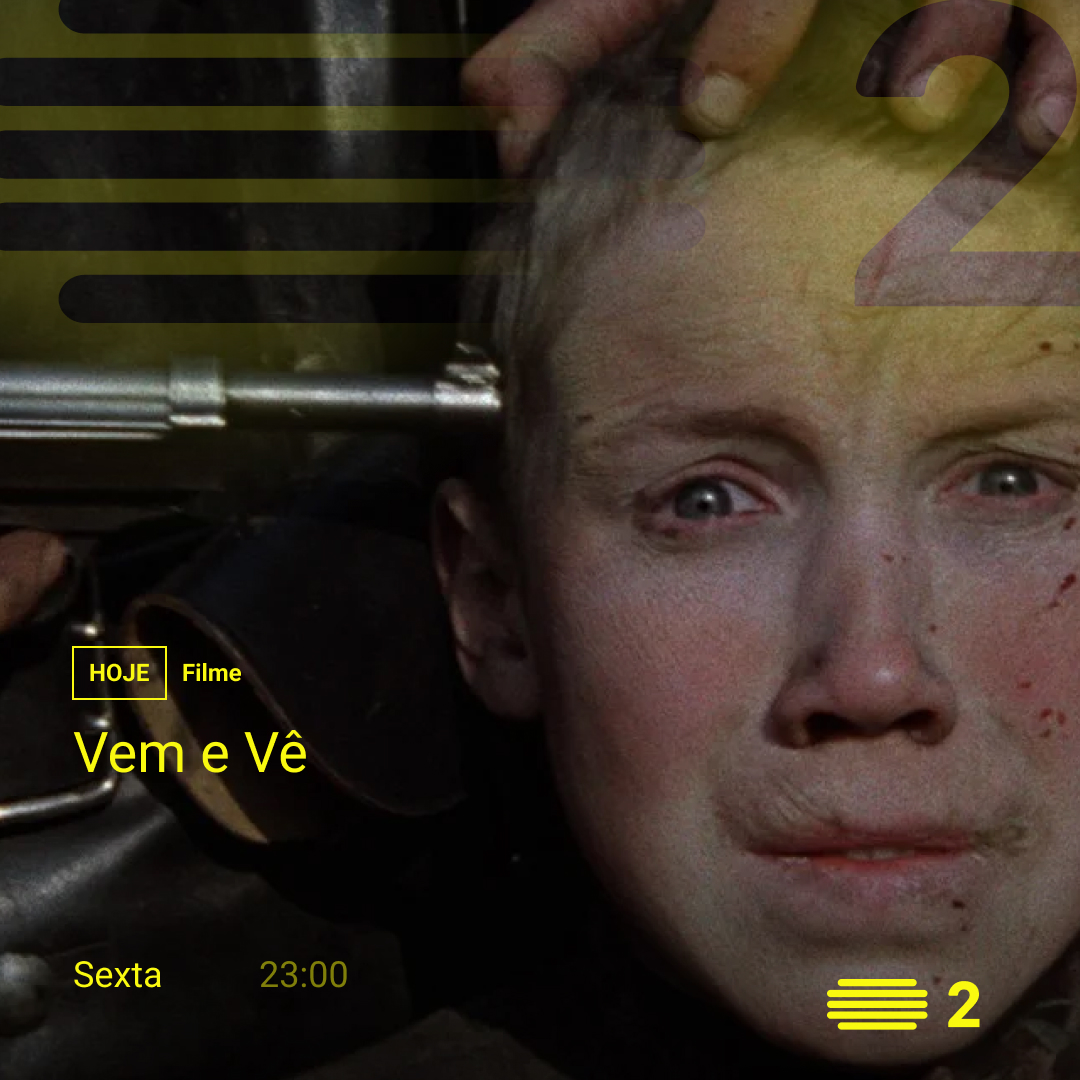 Filme do cineasta russo Elem Klimov, baseado em factos verídicos, que retrata de forma brutal os efeitos devastadores da guerra.

VEM E VÊ - Sexta (8), às 23h.