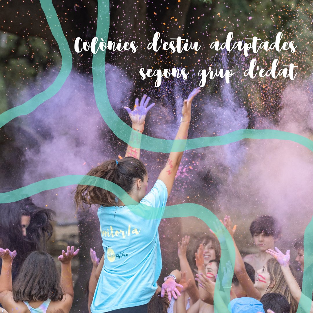 AlbaColonies's tweet image. Les colònies #AlbaEstiu són per a totes les edats! 😉

Trobareu temàtiques de colònies de nens i joves de 6 a 17 anys, amb activitats adaptades a la seva edat i dividits en tres grups:

🔵 De 6 a 9
🔵 De 10 a 13
🔵 De 14 a 17

Descobriu-ho tot a albaestiu.com! 👈