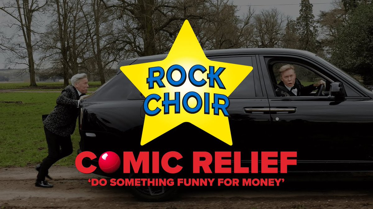 ⭐️ 🎥 PREMIERING NOW! 🎥 ⭐️ #RockChoir #DoSomethingFunnyForMoney with Nick and Royston 🔴✨ youtu.be/defC0UldM7Y?si… To donate £5 text ROCK to 70205 To donate £10 text ROCK to 70210 To donate £20 text ROCK to 70220 justgiving.com/page/rock-choi… @comicrelief #RedNoseDay