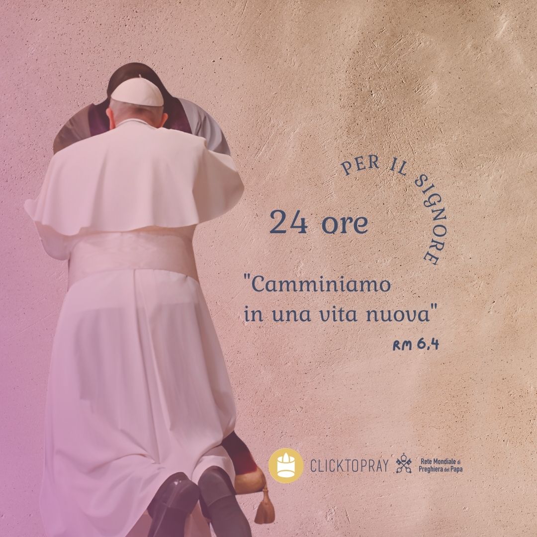 clicktopray_en's tweet photo. ๐"Lโamore di Gesรน Cristo dura per sempre, non avrร mai fine perchรฉ รจ la vita stessa di Dio. Questo amore vince il peccato e dona la forza di rialzarsi e ricominciare, perchรฉ con il perdono il cuore si rinnova e ringiovanisce" (Papa Francesco)
#24OrePerIlSignore https://t.co/nbySWrf408