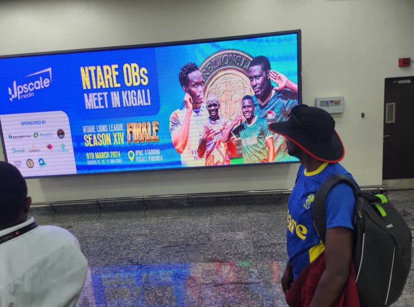 ntare_league's tweet photo. We appreciate the gesture Rwanda 🇷🇼.

Scenes at the Kigali International airport &amp; a prime billboard a few…
#Road2Kigali #NLLXIV #NLLat10 https://t.co/fhuyAf6dBf