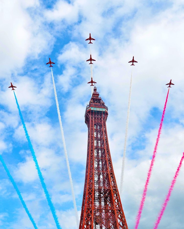 We can officially announce that the world-famous Red Arrows will return to Blackpool this summer to perform on BOTH days of the annual Air Show!

The team will perform a brand new display to celebrate their 60th Diamond Season.