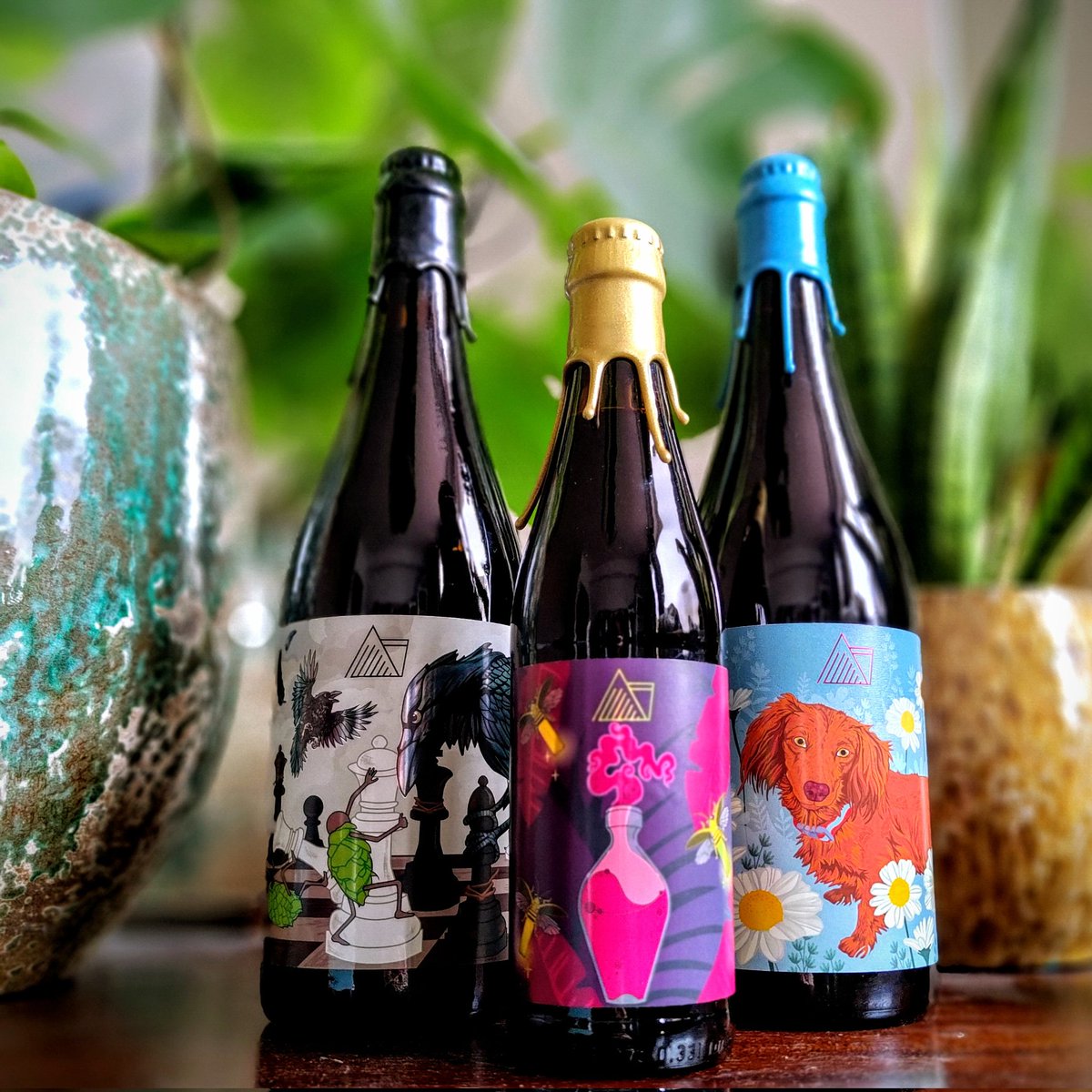 🎉🚨🥳 Now live for sale! 🥳🚨🎉 wanderbeyondbrewing.com Caro-Kann And The Raven - Heaven Hill Bourbon Barrel Aged Imperial Stout - 14.5% Cognac Edith - Select Cognac Barrel Aged Strong Ale - 16.2% A Delight In Small Evils - Bourbon Barrel Aged Imperial Caramel Stout - 13.0%