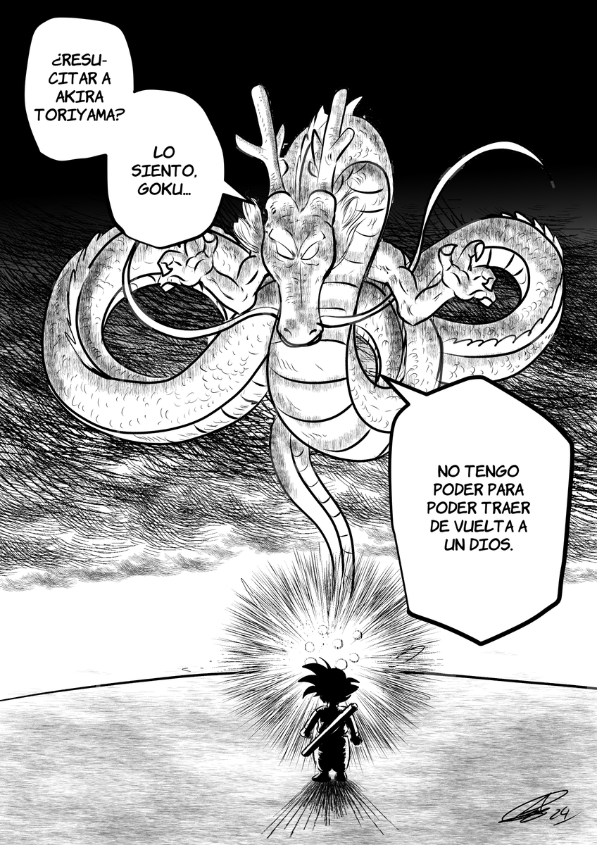 alexjp82's tweet photo. Con Mortadelo y Filemón empece con eso de dibujar, pero con Dragon ball, me decanté hacia el manga. Humilde homenaje para el Maestro Toriyama. https://t.co/Fgbx88qBNc