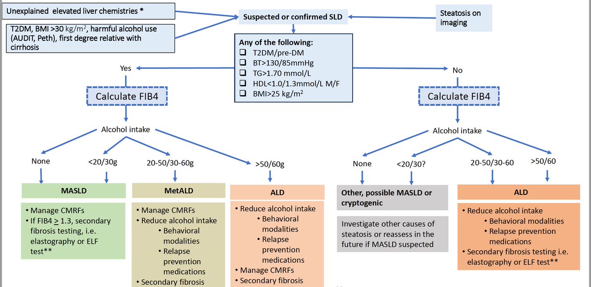 The #SLD nomenclature in context from #NAFLD to #MAFLD to #MASLD in @NatureMedicine with @marurinella important and meaningful? 👉clinical approach to the combined role of alcohol and metabolic dysfunction. 👉How to manage liver and CV risk   nature.com/articles/s4159…