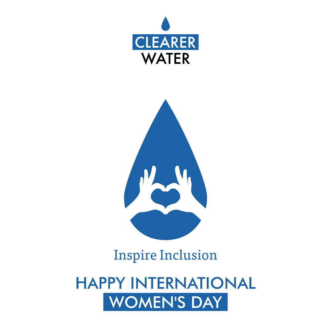 This year’s #IWD theme is Inspire Inclusion, which is something very close to our hearts here at Clearer Water as a mixed ability workforce. As a social impact company, and we hope our business model will inspire other businesses #IWD2024 #WaterThatHelpsPeople