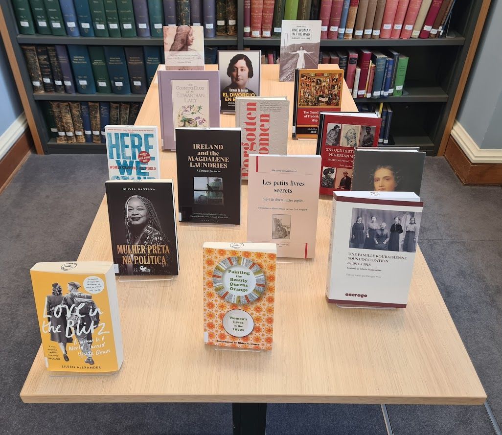 To celebrate International Women's Day and Women's History Month readers can find displays of new titles in the library, including diaries, memoirs, interview anthologies and letters ranging from the 16th century to the 21st. #WomensHistoryMonth #InternationalWomensDay