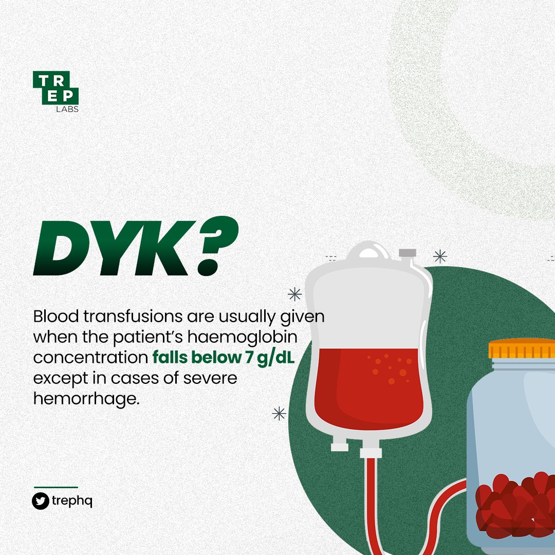 TrepHq's tweet photo. Know this : A Blood Transfusion might not be lifesaving if it's done wrongly. https://t.co/MGMxANg7Op