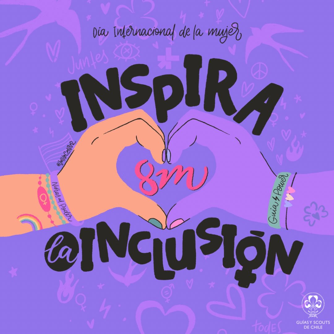 Cuando ellas se sienten inspiradas a ser incluidas, hay un sentido de pertenencia, relevancia y empoderamiento.

Inspirar la inclusión derriba las barreras de discriminación y exclusión, desafía los estereotipos y crea espacios seguros.

#8M  #DiaDeLaMujer #InternationalWomensDay