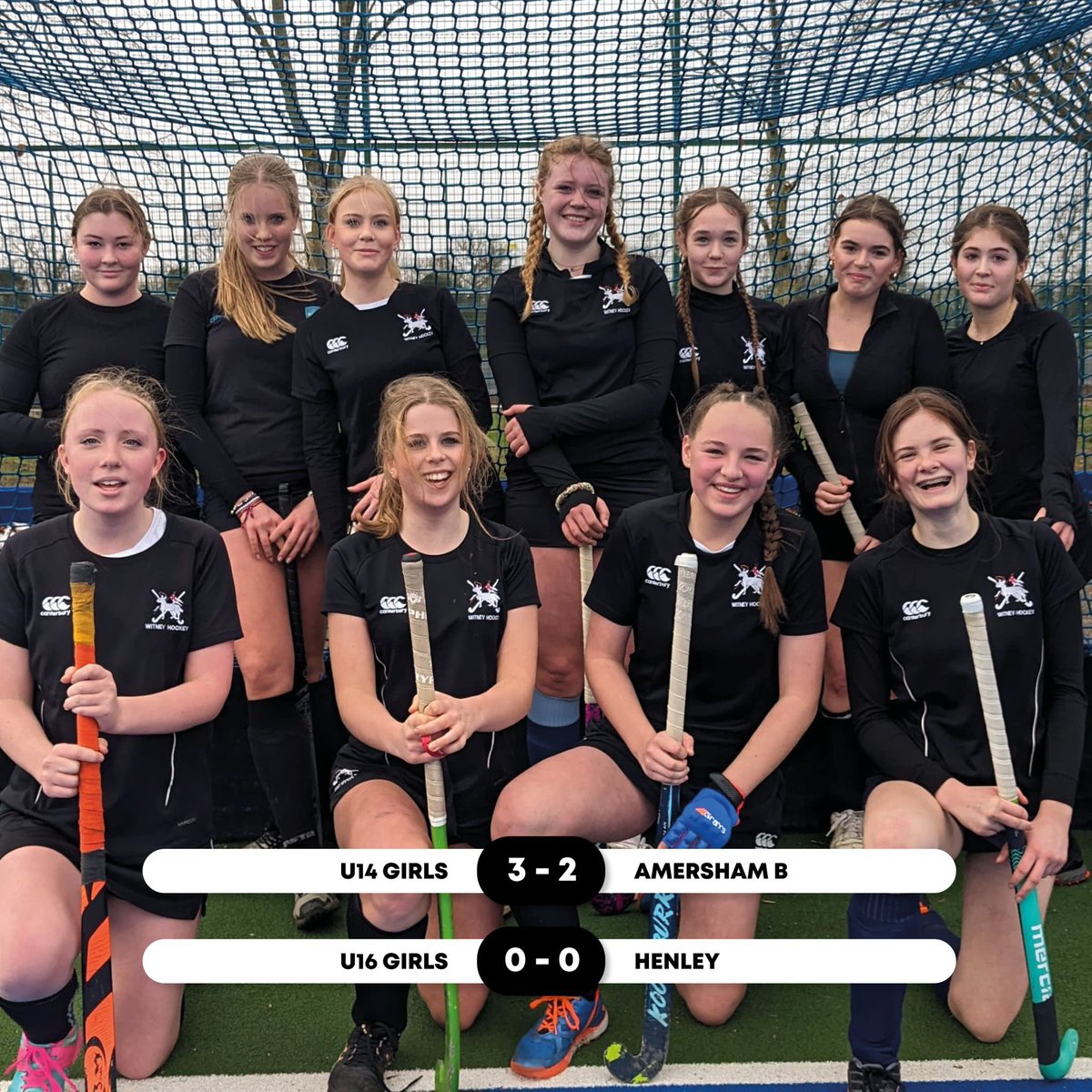 Round up of last weekend’s scores👇🏼

#Witney #Hockey #WitneyHockey #WitneyHockeyClub #OxfordHockey #EnglandHockey #FieldHockey #Oxfordshirehockey