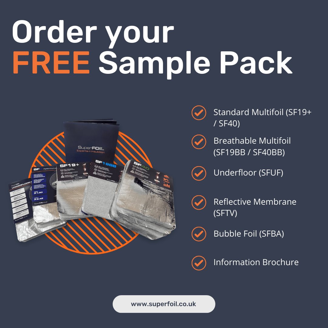Experience SuperFOIL quality first hand, with our sample packs!

Our sample packs feature our most popular products and are completely FREE, so you can get a feel for the products we offer and find the best solution for your project✅

Order here👉 bit.ly/3I6H1iI