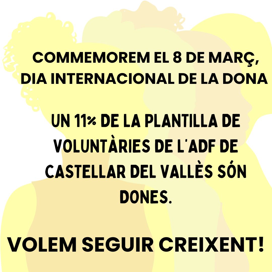 ADF113Castellar's tweet photo. Avui, #diainternacionaldeladona , volem donar les gràcies a totes les dones que treballen en el sector de les emergències 💜 https://t.co/AI1TFjx08q