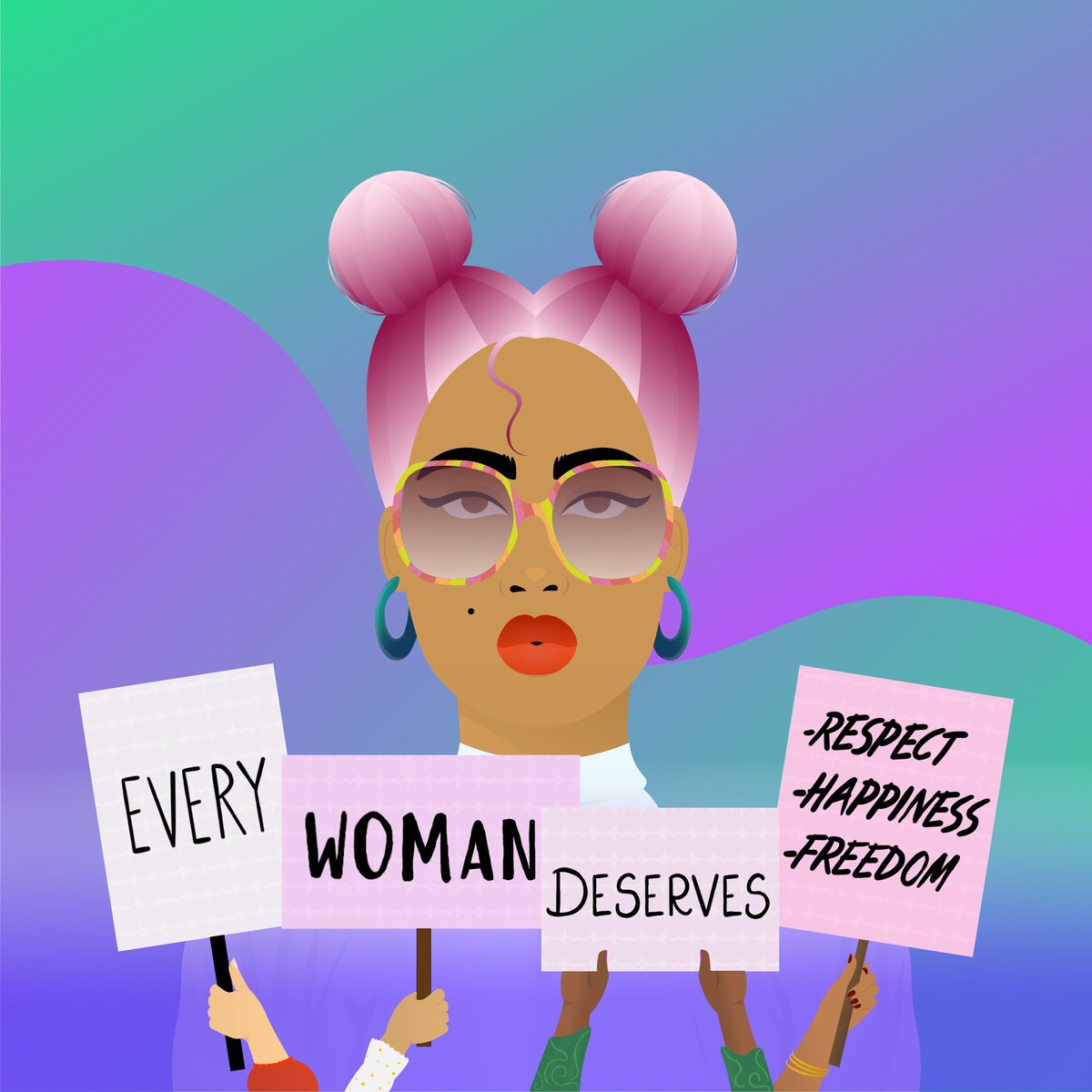 GM &amp; happy international women’s day! 

The best way to celebrate women today is to respect &amp; pay them everyday 💜