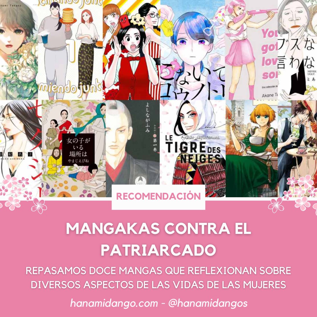 HanamiDangos's tweet photo. 🖋 Crítica social – Mangakas contra el patriarcado 🖋

🌸 ¡Feliz y combativo día de la mujer a todas! Hoy os traemos doce recomendaciones manga sobre las barreras, desigualdades y presiones de raíz patriarcal que sufren las mujeres.

Leer aquí 👉 https://t.co/eitmTOgrlD