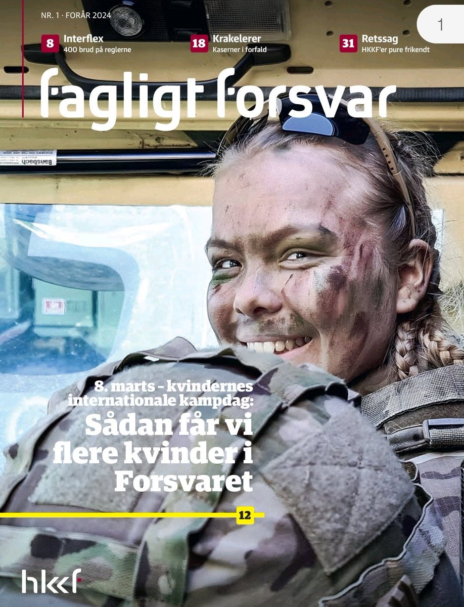 denandenrane's tweet photo. Over 400 overtrædelser af arbejdstidsreglerne på Interflex-missionen i Storbritannien. Så mange overtrædelser har @Soldaterne konstateret, der nu rejser en sag med @forsvaretdk.
Læs mere om det og meget andet i årets første Fagligt Forsvar:
https://t.co/UOvqKALFqh…
#dkmil https://t.co/2SQq91I70q