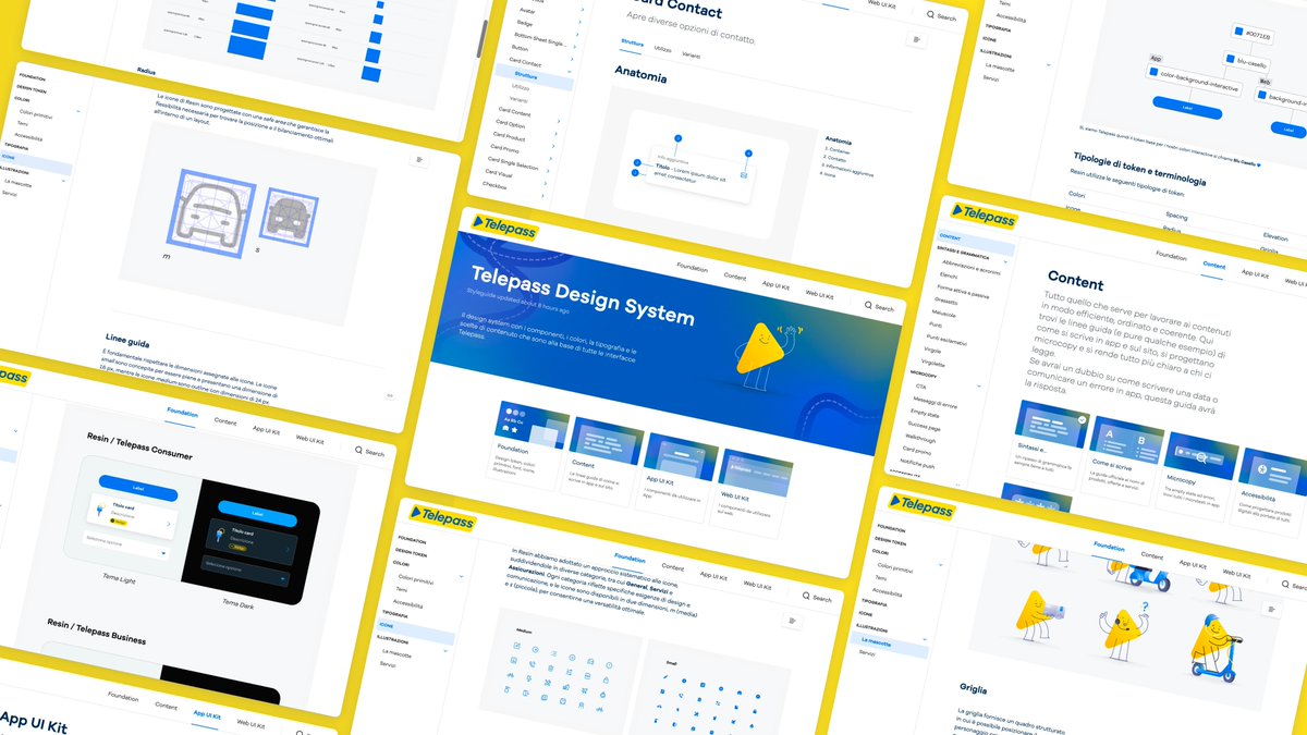 Chi mi conosce sa che in una giornata pronuncio "Design System" più volte di "Ciao", per questo sono particolarmente orgoglioso di condividere questo nostro nuovo progetto 🤠

Il nuovo #designsystem di <a href="/telepass/">Telepass</a>
design.telepass.com