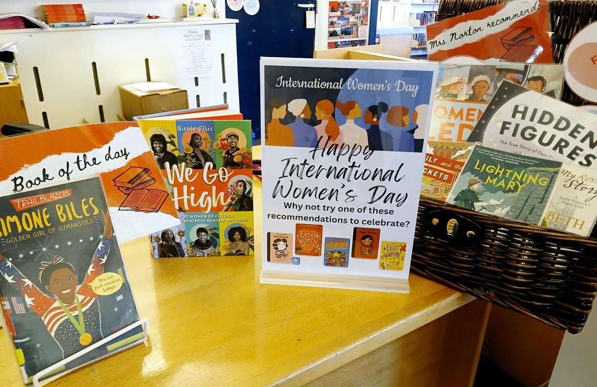 LibraryPCS's tweet image. Happy #InternationalWomensDay2024
Check out some of our recommended reads to celebrate the day! #InspireInclusion #ReadingMatters