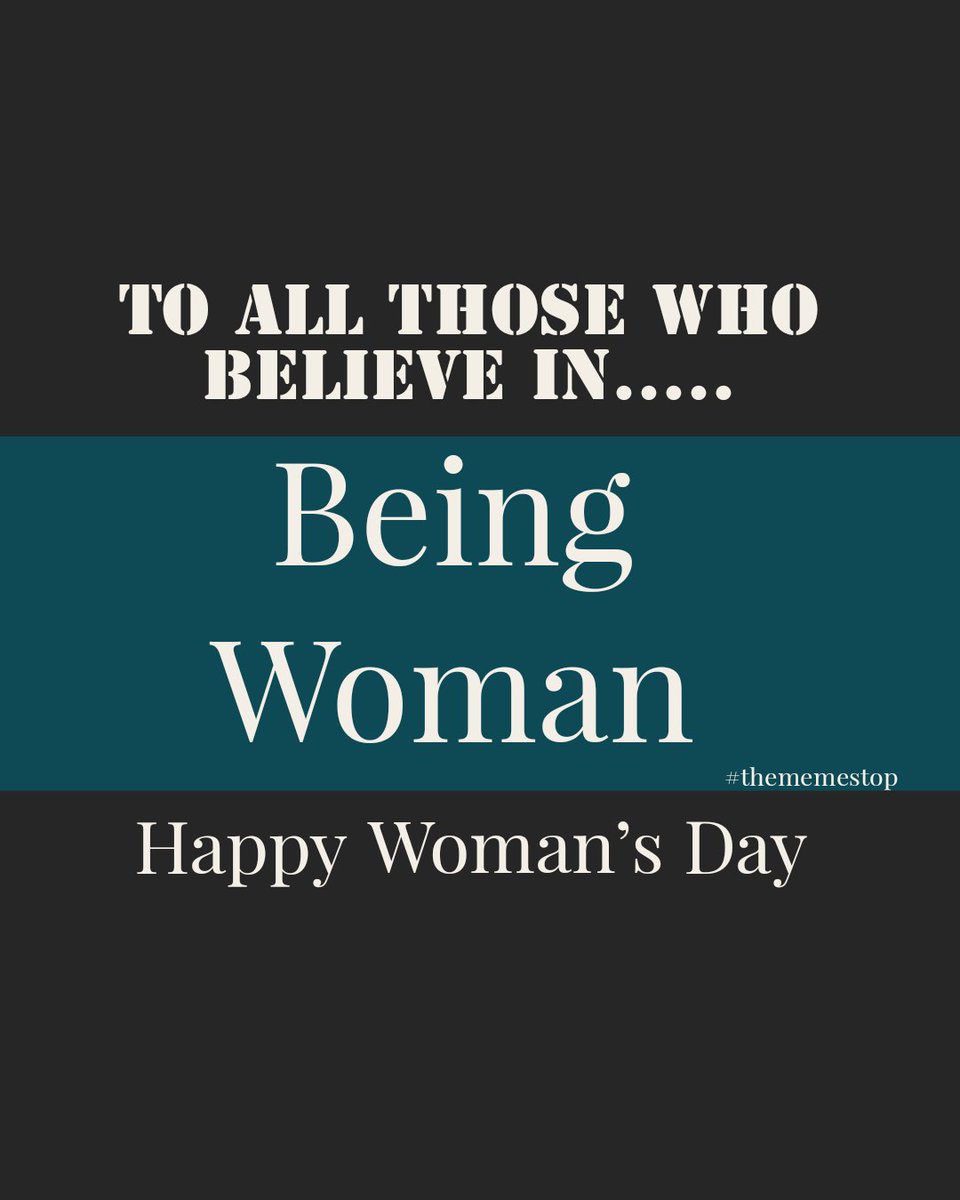Thememestop1's tweet photo. Happy woman's day...
#Boeing #beingwoman #InternationalWomensDay #WomensDay #WomanLifeFreedom #womanpower #taxwoman @Dev_Fadnavis @LGBTLabour @BCCIWomen @WomensHealthMag @DCWonderWoman @WonderWomanFilm @BBCWomansHour @WomansDay @Womans_Place_UK https://t.co/5tX4Ty7eLs