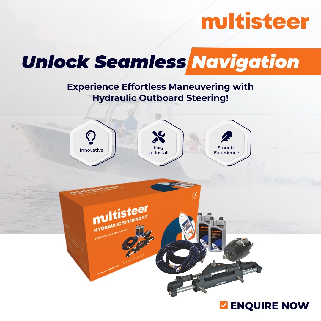 MIndia24284's tweet image. Discover unparalleled steering experience with Multisteer Hydraulic Steering Kits for outboards – elevating navigating skills to new heights! 🚤
multisteer.com/steerlyte-plus/
#Multisteer #Steerlyteplus #boatsteering #Egypt #Malta #UK #boatsteeringkit #Peru #Goa #powerassisted
