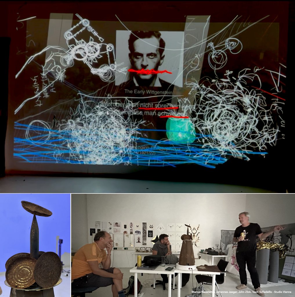 Visions2Ventures (@v2reality) on Twitter photo Had the pleasure to be in the studio with artist <a href="/mneustetter/">Marcusneustetter</a> and #philosopher/biologist <a href="/yoginho/">Yogi Jaeger 💙 @yoginho@spore.social</a>: #THEZoNE- #eXpandingPossibilities
#Art #CreativeHubs #ECHN @CreativeHubsNet Had the pleasure to be in the studio with artist <a href="/mneustetter/">Marcusneustetter</a> and #philosopher/biologist <a href="/yoginho/">Yogi Jaeger 💙 @yoginho@spore.social</a>: #THEZoNE- #eXpandingPossibilities
#Art #CreativeHubs #ECHN @CreativeHubsNet