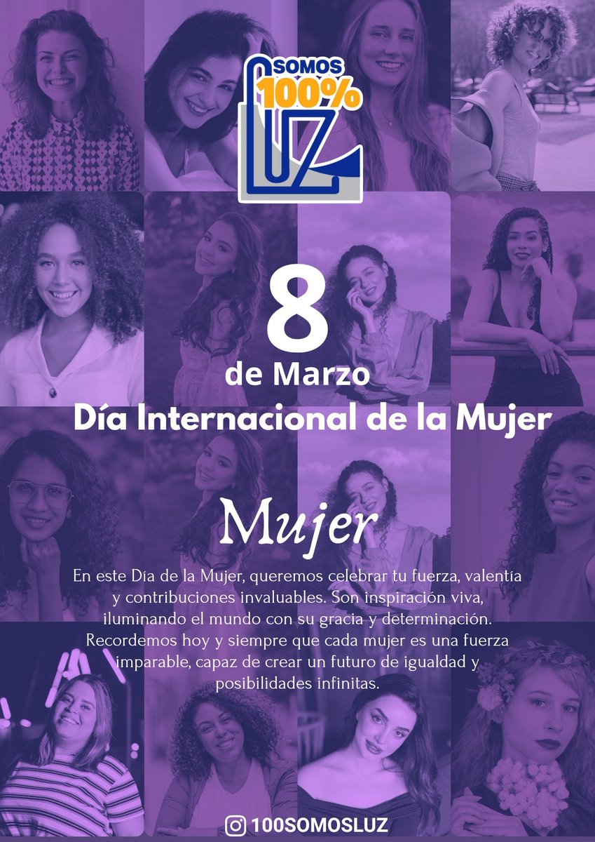 📌 #8deMarzo  Día Internacional de la Mujer #InternationalWomensDay 
#DiaDeLaMujer 
#DiaInternacionalDeLaMujer