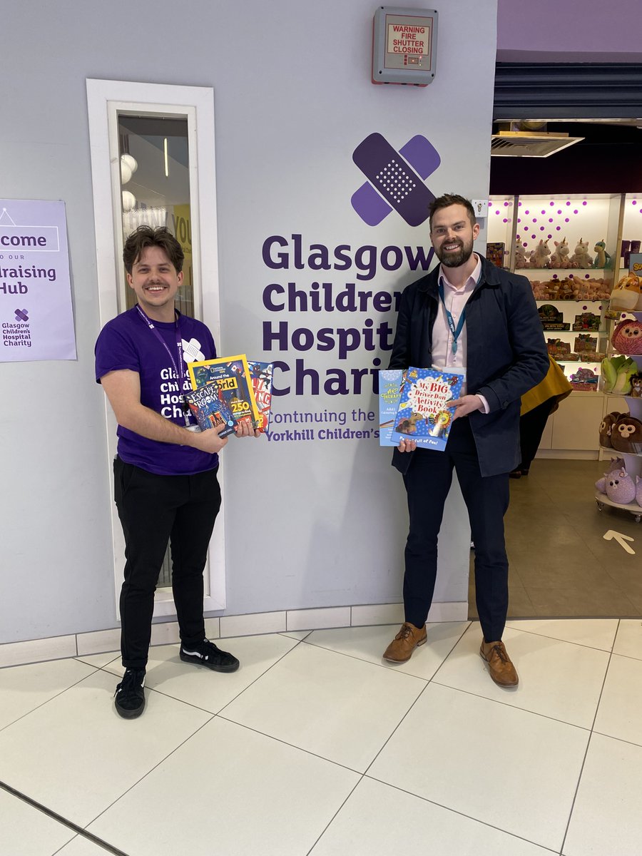 Malin Group (@malingroup) on Twitter photo We were delighted to support our chosen charity <a href="/GCH_Charity/">Glasgow Children's Hospital Charity</a> yesterday for World Book Day !
Thanks to all of our colleagues who donated books, which we hope will brighten the days and pass the time for many of the children who find themselves in hospital. We were delighted to support our chosen charity <a href="/GCH_Charity/">Glasgow Children's Hospital Charity</a> yesterday for World Book Day !
Thanks to all of our colleagues who donated books, which we hope will brighten the days and pass the time for many of the children who find themselves in hospital.