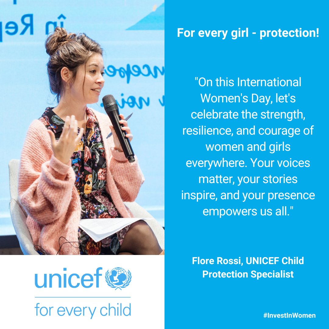 On this International Women's Day, let's celebrate the strength, resilience, and courage of women and girls everywhere. Your voices matter, your stories inspire, and your presence empowers us all. #ForEveryGirlProtection #InvestInWomen