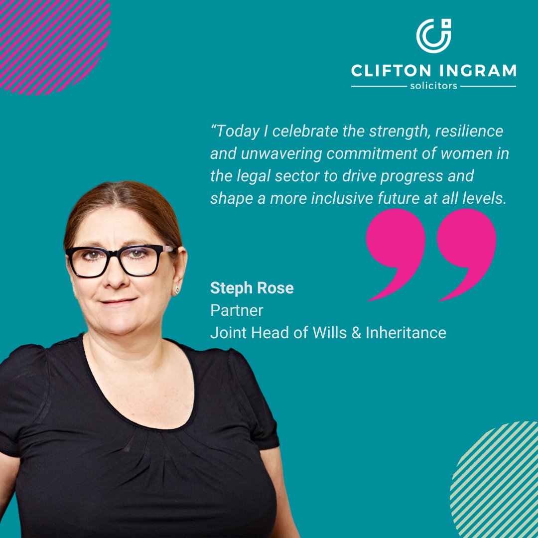 The legal sector has come a long way, with women now representing more than half of all lawyers in the UK (proudly 73% at Clifton Ingram). The future looks bright, there is still a way to go.

Meet our incredible leading ladies showing us the way. Happy #IWD2024