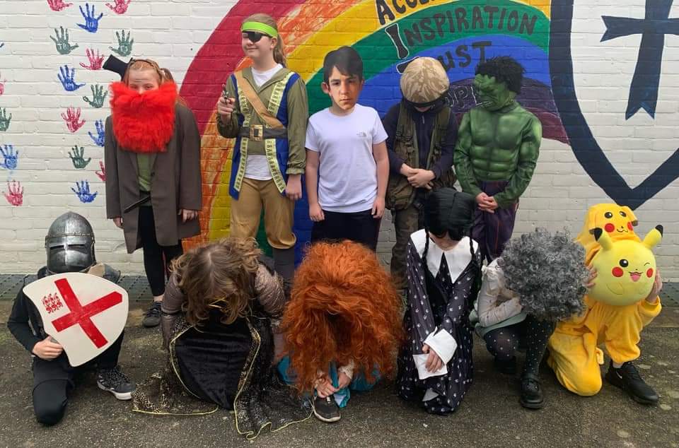 inclusionbot's tweet photo. Yesterday's #WorldBookDay2024 was enjoyed by all at Temple Ewell CEP! @AquilaTrustUK #welovebooks https://t.co/u5OlX1TKOL