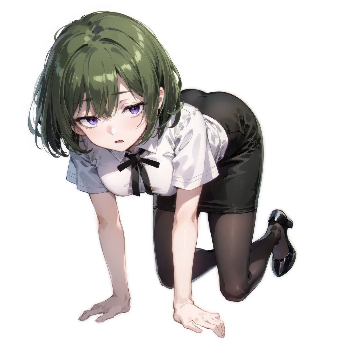 Drowsy_sheep's tweet photo. サイドポニーテイルと比較
パンストタイツのユーベルにはショートボブの方が似合うと思いました
なんと今日の葬送のフリーレン、ユーベルの戦慄の過去が明かされるらしい・・・ﾜｸﾜｸしながら待ってます
放送は夜11時から！
#フリーレン https://t.co/4P9WGaSM3R