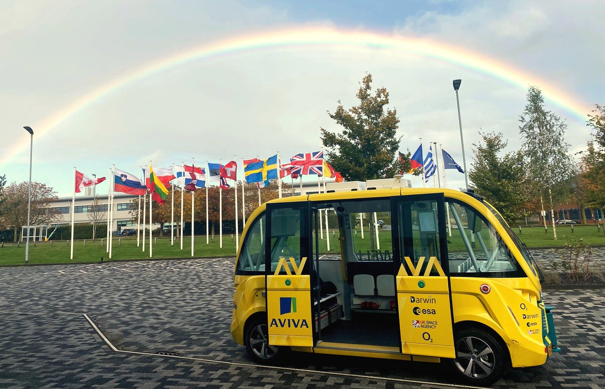 🛰️🚗 Over 13,000 km & carrying more than 1400 staff, contractors & visitors. In one of the longest-running trials of a self-driving vehicle, the Darwin Autonomous Shuttle has been travelling around Harwell Science and Innovation Campus since Nov 2021. 👉 esa.int/Applications/C…