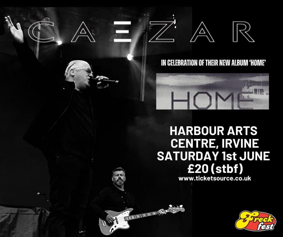 New gig alert! We are delighted to be joining Frek Fest at Harbour Arts Centre in Irvine on Saturday 1st June. This will be an event in celebration of our newest album 'Home', we hope to see you there! GET TICKETS: loom.ly/jogYusc