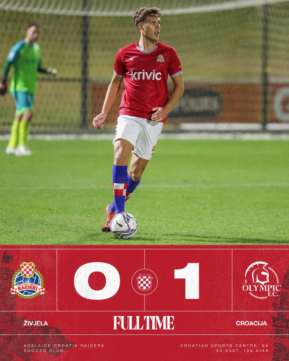 🇦🇺豪州・South Australia NPL・第3節】3/9 CROATIA RAIDERS 0-1