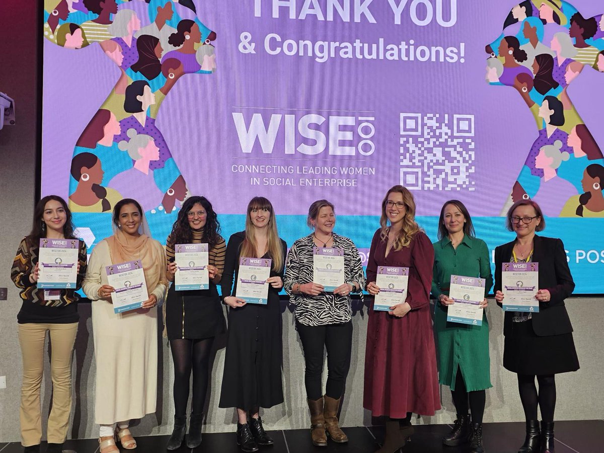 On #InternationalWomensDay2024, we're thrilled to announce that our chair, Dr. <a href="/zareen_roohi/">Dr Zareen Roohi Ahmed</a> has been named Social Business Woman of the Year at the @natwest and @pioneers_post #WISE100 Awards! Congratulations to all the winners ! #WISE100 #women #WomenInSocialEnterprise