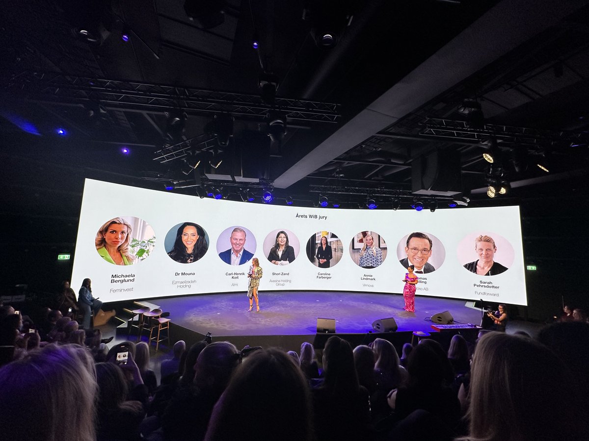 Thrilled by this year's spectacular WiB Gala in #Stockholm!

As proud sponsors &amp; participants, we're inspired by the community's support for female entrepreneurs reshaping the future.

Kudos to Carolina &amp; the WIB team for an unforgettable evening. Excited for what's next!