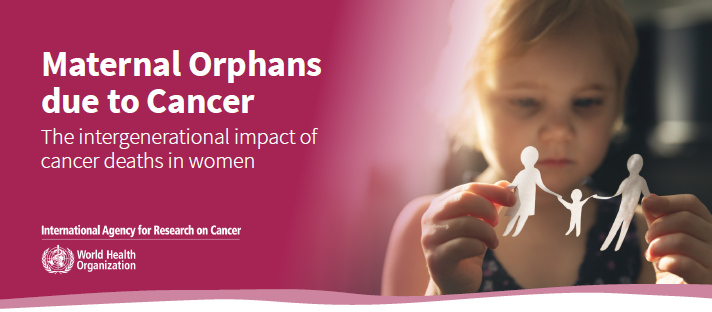 IARC releases🆕Evidence Summary Brief on “Maternal Orphans due to Cancer: The intergenerational impact of cancer deaths in women”. Brief summarizes findings on intergenerational impact of #cancer deaths in ♀️ & calls for support for the needs of affected🚸 iarc.who.int/news-events/ma…
