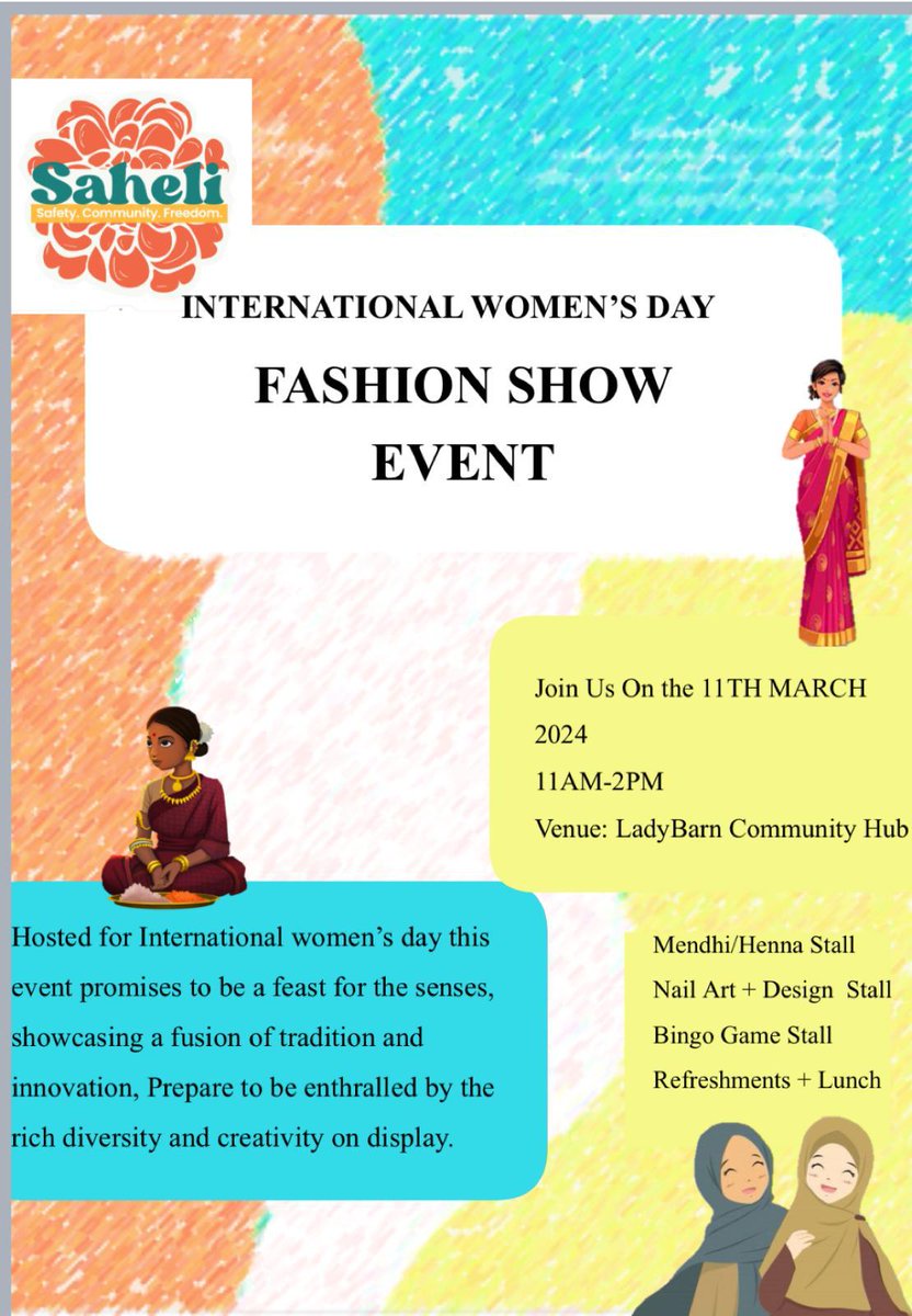 Saheli (@sahelimcr) on Twitter photo π Join us in celebrating #InternationalWomensDay on March 11th <a href="/HubLadybarn/">Ladybarn Community Hub</a>! Let's come together to honour the strength, resilience, and achievements of women everywhere.β¨Your presence can make this event a tremendous success! Save the date and spread the word! #EmpowerWomen π π Join us in celebrating #InternationalWomensDay on March 11th <a href="/HubLadybarn/">Ladybarn Community Hub</a>! Let's come together to honour the strength, resilience, and achievements of women everywhere.β¨Your presence can make this event a tremendous success! Save the date and spread the word! #EmpowerWomen π