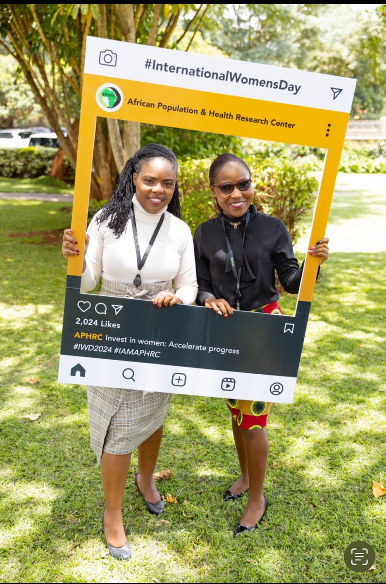 Is your organization investing in you? Mine, <a href="/aphrc/">APHRC</a> is and as a beneficiary, I can attest the growth. As we celebrate women today, I appreciate my institution for heeding to the call in empowering women and allowing us to thrive. #InternationalWomensDay #IAmAPHRC.