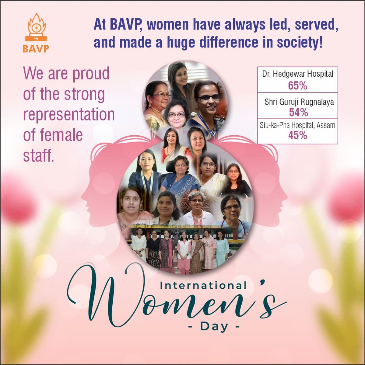 bavp_updates's tweet photo. Team #BAVP wishes a Happy Women's Day to all the incredible who make a positive difference in society.

#internationalWomensDay
#WomensDay #womensday2024
#CelebrateWomen #specialday 
#womensdayspecial #BAVP #DHR #SiuKaPha #SGR #SPMESM https://t.co/L1Qyflioyu