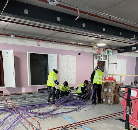 Aspire Engineers working hard on another project...
#AspireNetworkSolutionsLtd #datacablinginstallation #Aspireteam #teamworkmakesthedreamwork
